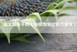 淘宝魅族手机（魅族淘宝比官方便宜）